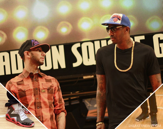 Amare Stoudemire In Air Jordan 13 Playoff + Swizz Beats @ ‘Go NY Go’ Filming Amare Stoudemire In Air Jordan 13 Playoff + Swizz Beats @ ‘Go NY Go’ Filming
