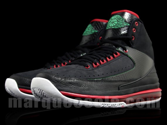 air jordan 2 black red green air jordan 2 black red green