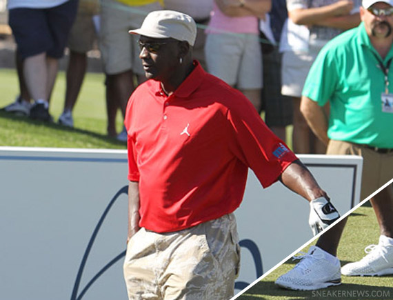 Michael Jordan Continues Charity Work In Air Jordan III Golf Cleats Michael Jordan Continues Charity Work In Air Jordan III Golf Cleats