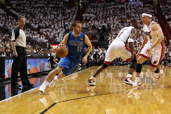 Dallas Mavericks v Miami Heat - Game One 2011 NBA Finals Game 1: Mike Bibby In Air Jordan 2011 Quickfuse