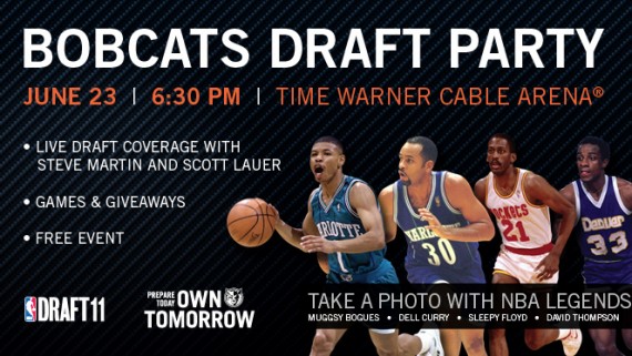 charlotte-bobcats-2011-nba-draft-party Charlotte Bobcats 2011 NBA Draft Party