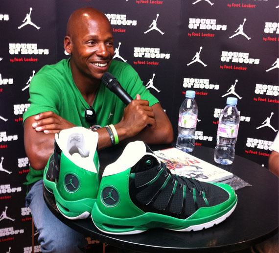 Jordan Brand Athlete Ray Allen Signing Autographs At House of Hoops