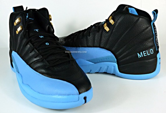 air-jordan-12-melo-pe-05 Air Jordan XII: Carmelo Anthony Away PE