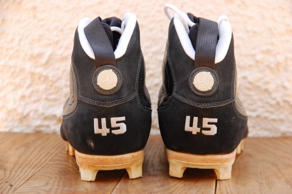 Air Jordan IX Cleat: Michael Jordan Game Worn