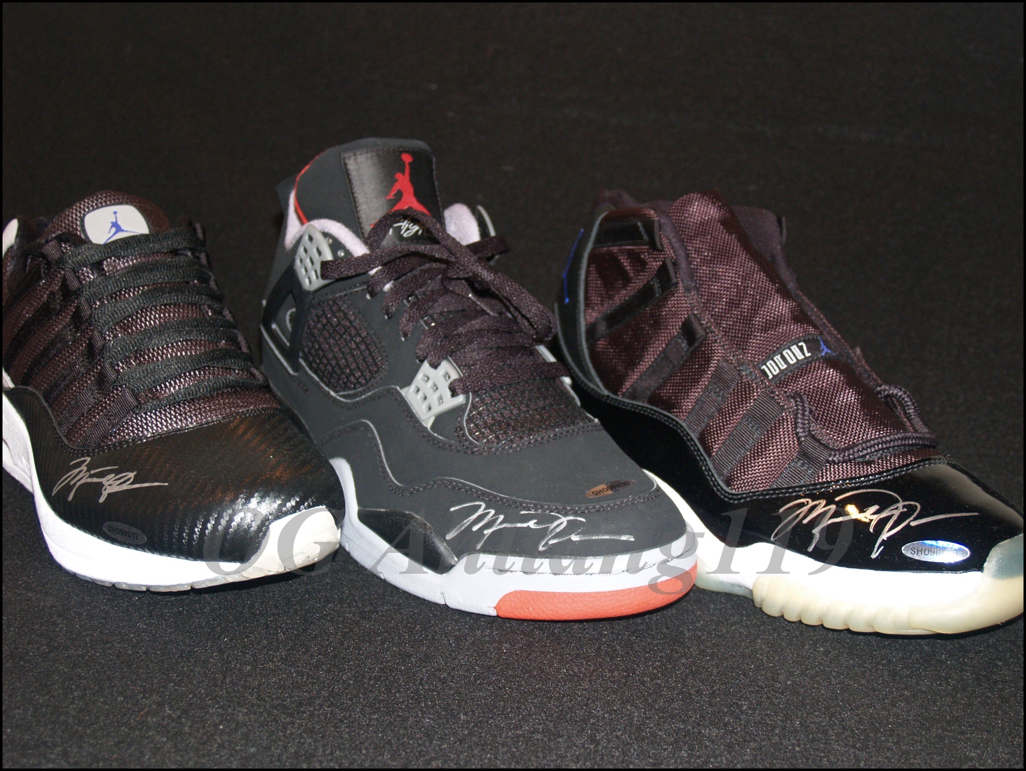 autographed jordan