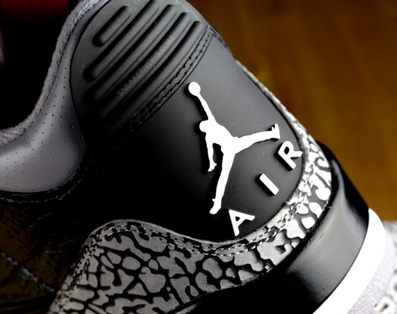 Air Jordan III: Black/Cement   Detailed Gallery