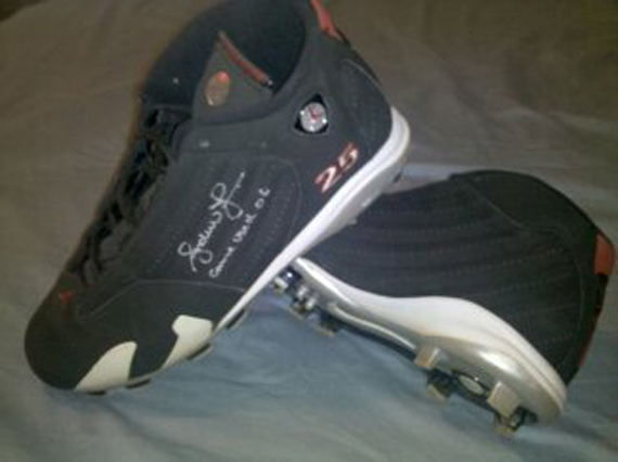 air-jordan-xiv-andruw-jones-pe-cleat-00 Air Jordan XIV Cleat: Andruw Jones Signed