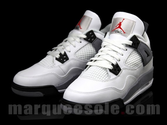b_1317321440_662 White Cement Air Jordan 4 GS 2012 Retro