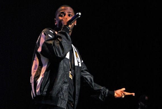 <<enter caption here>> on September 18, 2011 in Las Vegas, Nevada. Fabolous Wears Air Jordan III Black Flip