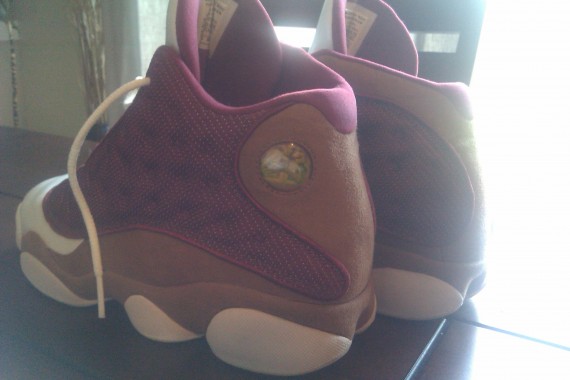 air-jordan-xiii-bin-sample-03 Air Jordan XIII: White Desert Clay Team Red Sample