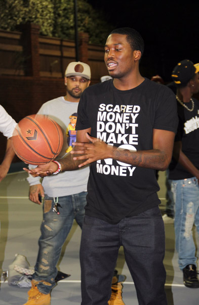 house-party-video-shoot-11 Meek Mill Wears Air Jordan III Black Cement in House Party Video Shoot