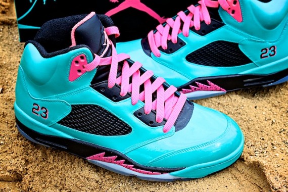 air-jordan-v-south-beach-00 Air Jordan V: South Beach Custom
