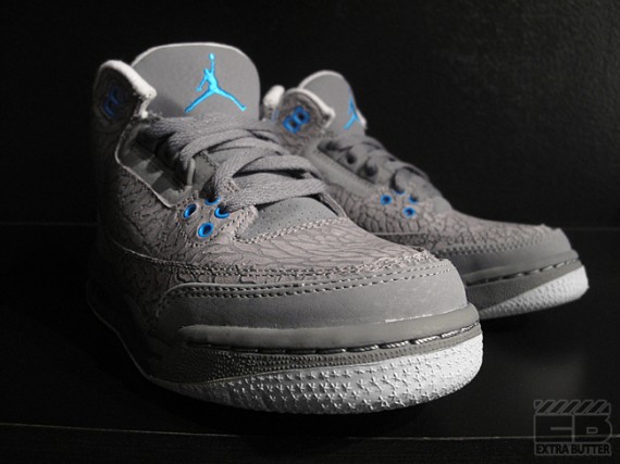 Air Jordan 3 GS: Grey Flip   Another Look