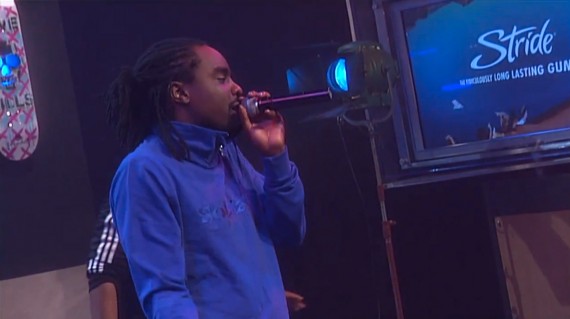 wale-wearing-doernbecher-iv-summary Wale Wearing Air Jordan IV Doernbecher on the Daily Habit