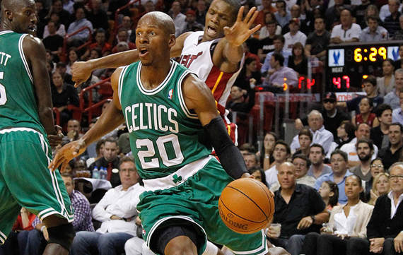 NBA Feet: Ray Allen Wears Air Jordan 2011 A Flight PE