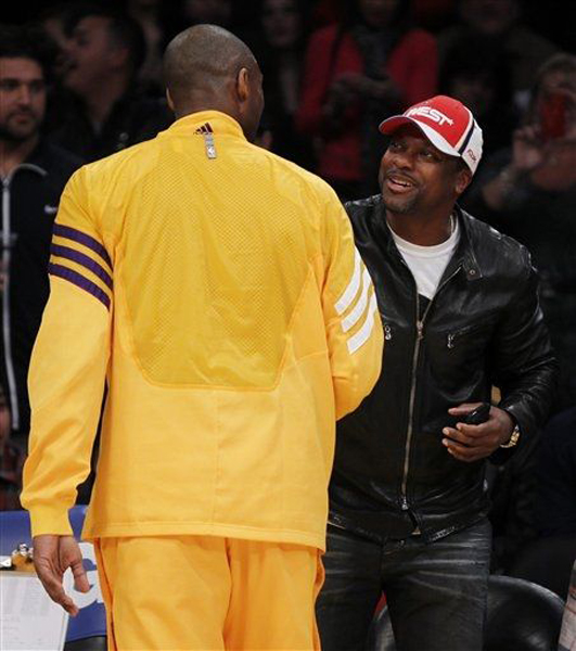 chris-tucker-wears-concord-11-00 Chris Tucker Wears Air Jordan XI Concord