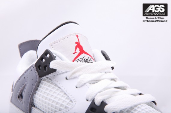 Air Jordan 4 GS: White Cement   New Images