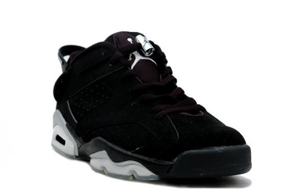air-jordan-6-low-black-metallic-silver-01 The Daily Jordan: Air Jordan VI Low Black Metallic Silver