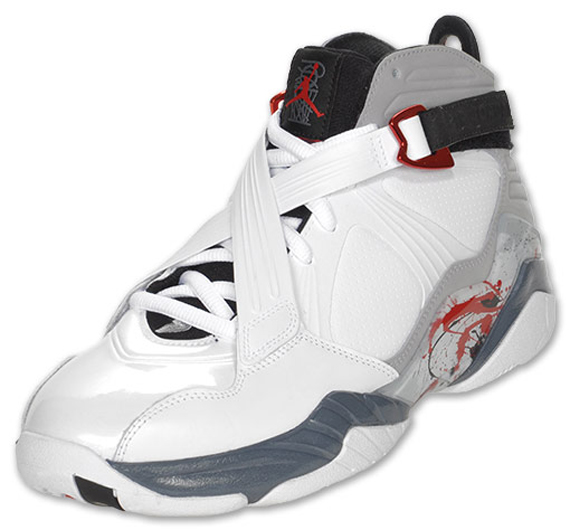 air-jordan-8.0-white-varsity-red-neutral-grey-00 Air Jordan 8.0: White Varsity Red Neutral Grey Flint