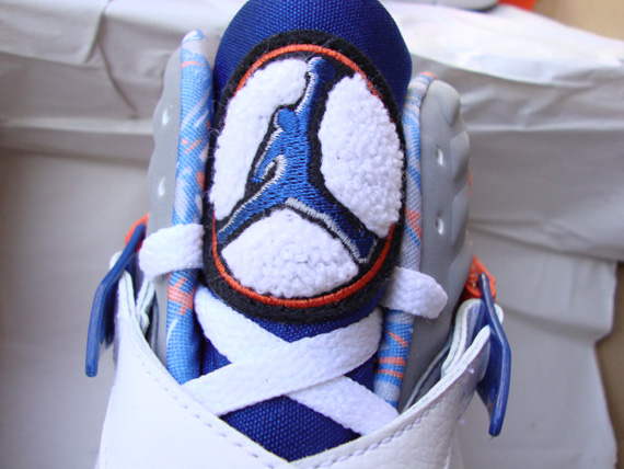 Air Jordan VIII: Fred Jones Knicks Home + Away PEs