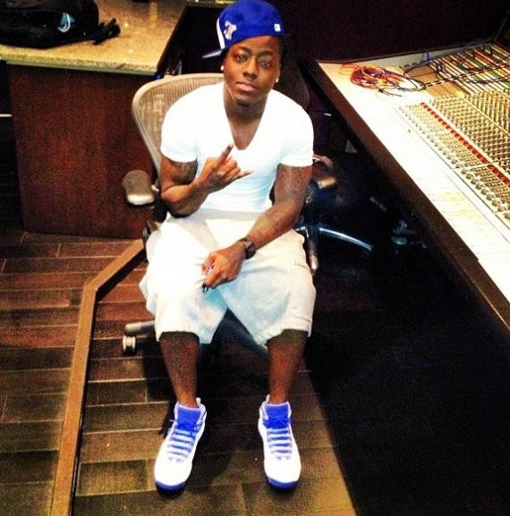 ace-hood-in-air-jordan-x-old-royal Ace Hood Wears Air Jordan X: Old Royal