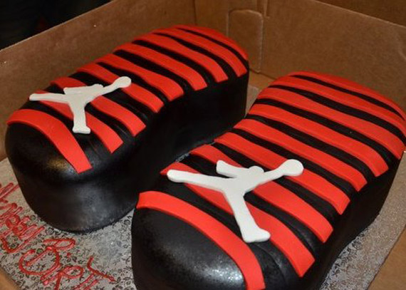 jordan-x-chicago-cake-1 Air Jordan X: Chicago Sneaker Cake