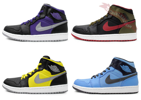 air-jordan-1-ripstop-pack-1 Air Jordan 1 Phat: Ripstop Nylon