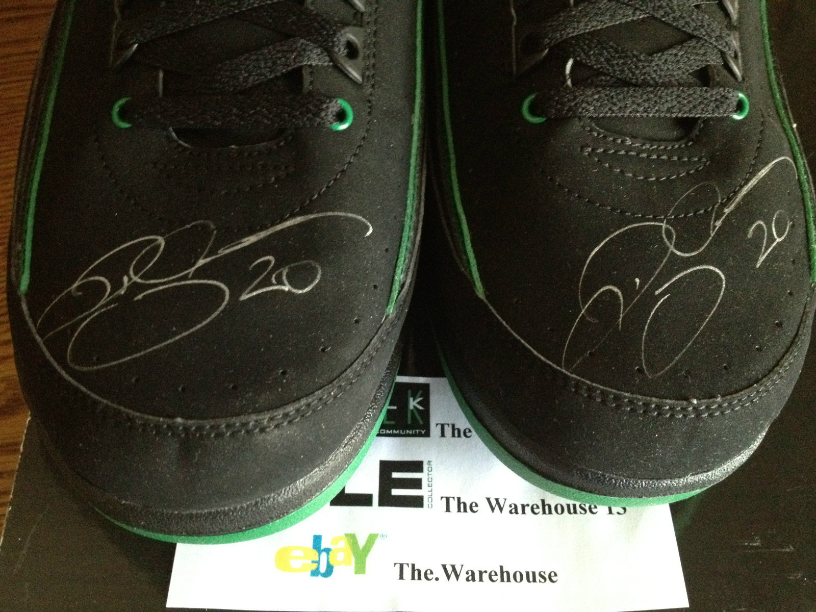 autographed jordan shoes
