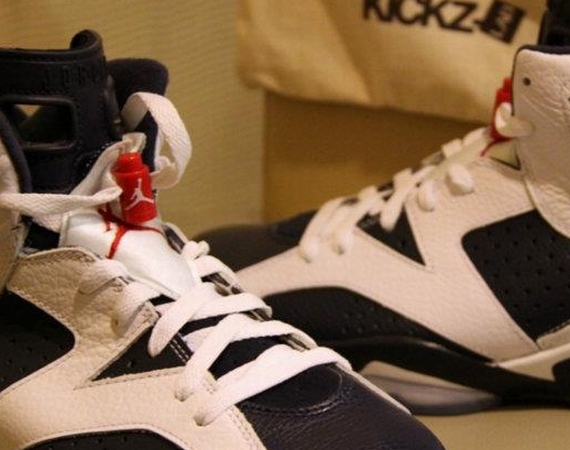 Air Jordan VI: Olympic   New Photos