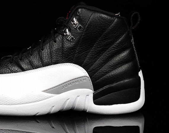 Air Jordan XII: Black   White   True Red