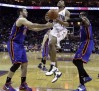 Gerald Henderson, Amare Stoudemire, Josh Harrellson
