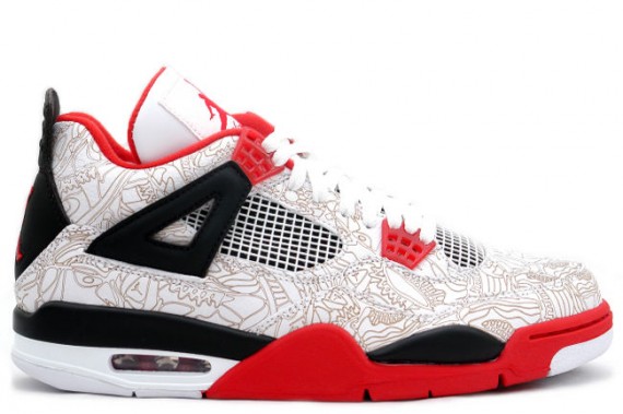 the-daily-jordan-air-jordan-iv-laser-white-varsity-red-2005-06 The Daily Jordan: Air Jordan IV Laser White Varsity Red 2005