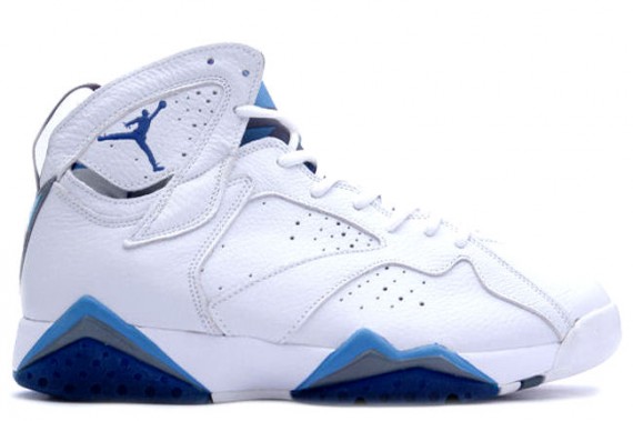 The Daily Jordan: Air Jordan VII   White   French Blue   2002