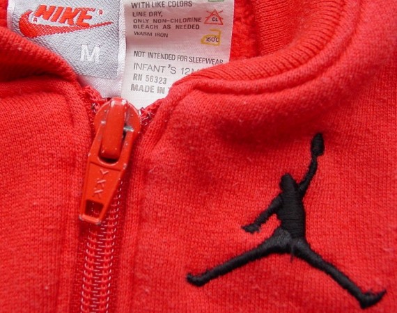 Vintage Gear: Air Jordan Infant Fleece Warm Up