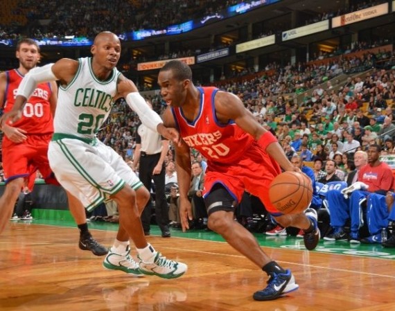 NBA Jordans on Court: Ray Allen   Air Jordan 2012 PE