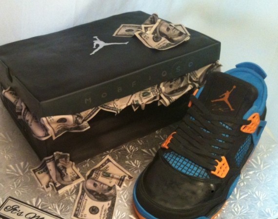 Air Jordan IV: Cavs   Sneaker Cake