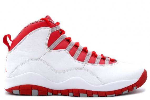The Daily Jordan: Air Jordan X   White   Varsity Red   2005