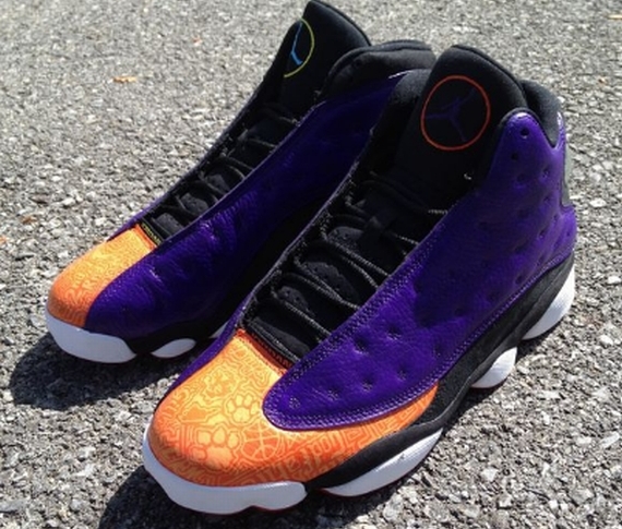 air-jordan-xiii-draft-days-customs-by-mache-05 Air Jordan XIII: Draft Days Customs by Mache
