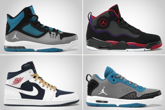 Jordan Brand July 2012 Footwear