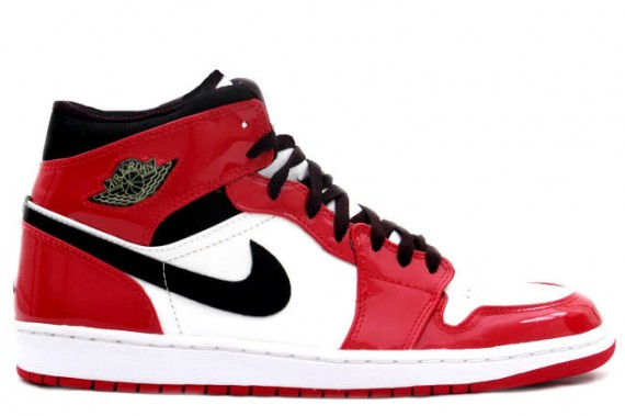 The Daily Jordan: Air Jordan 1   White   Varsity Red   Patent Leather   2003