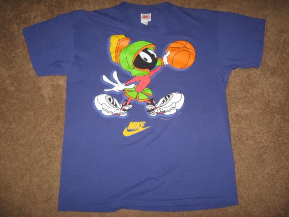 Vintage Gear: Air Jordan Marvin the Martian T Shirt
