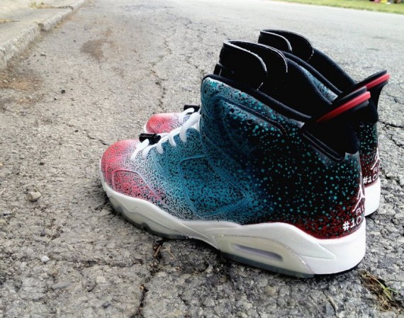 Air Jordan VI: Miami Nights Customs by DeJesus