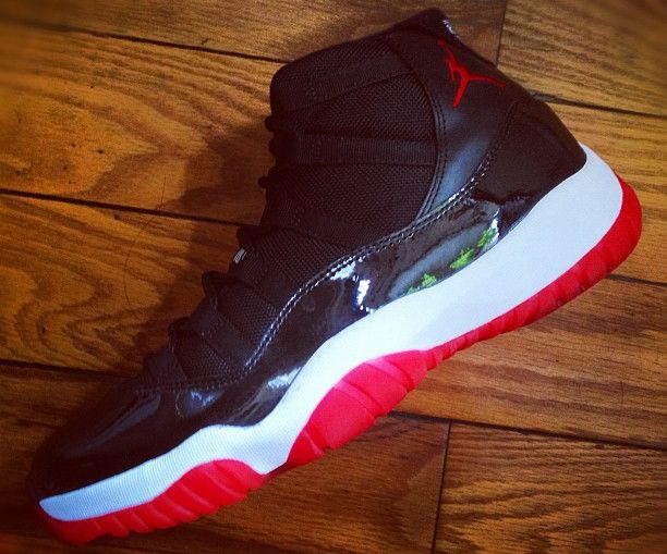 jordan 11 bred 2012 on feet