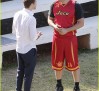 Ben Affleck and Justin Timberlake on the Set of 