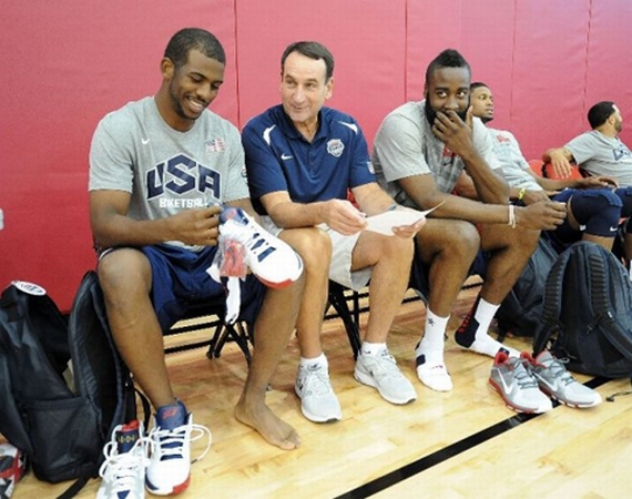 chris-paul-and-carmelo-anthony-usa-basketball-las-vegas-13 Carmelo Anthony and Chris Paul @ USA Basketball Practice in Las Vegas
