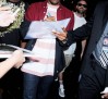 Rapper Frank Ocean makes his first public appearance since coming out as bisexual on