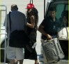 Rihanna makes her arrival in Sardinia [USA ONLY]