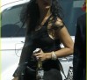 Rihanna makes her arrival in Sardinia [USA ONLY]