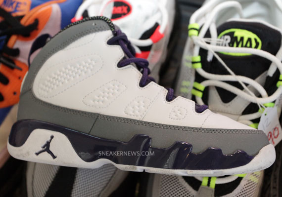 air-jordan-ix-medium-grey-white-imperial-purple-cool-grey-08 Air Jordan IX GS: Medium Grey – White – Imperial Purple – Cool Grey