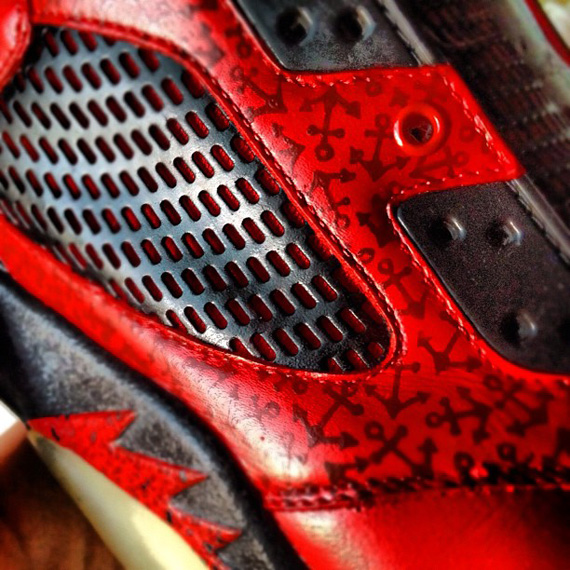 Air Jordan V: “Anchor” Customs By El Cappy